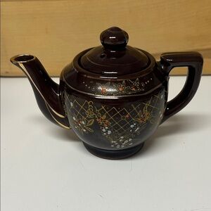 Vintage Japanese Moriage Teapot